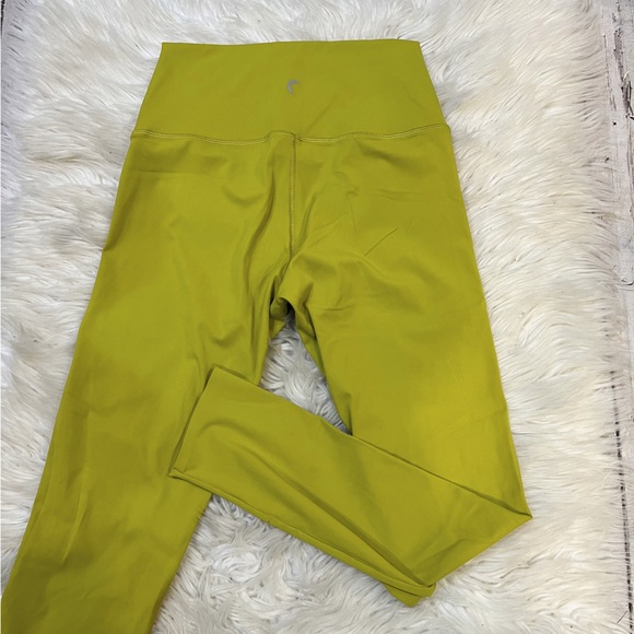 ZYIA Active Chartreuse Green Leggings Size 4 - Picture 2 of 4